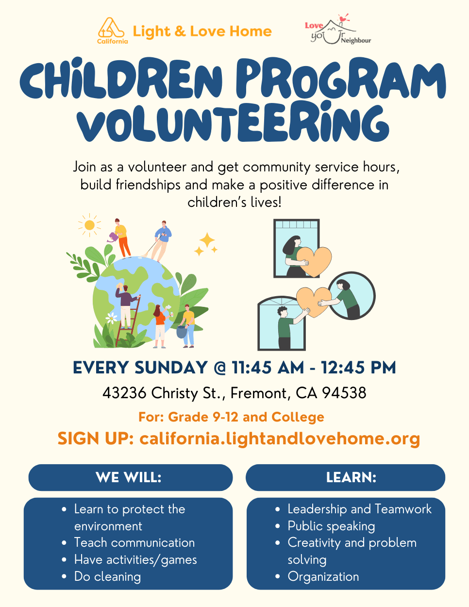 Volunteer - Children Program